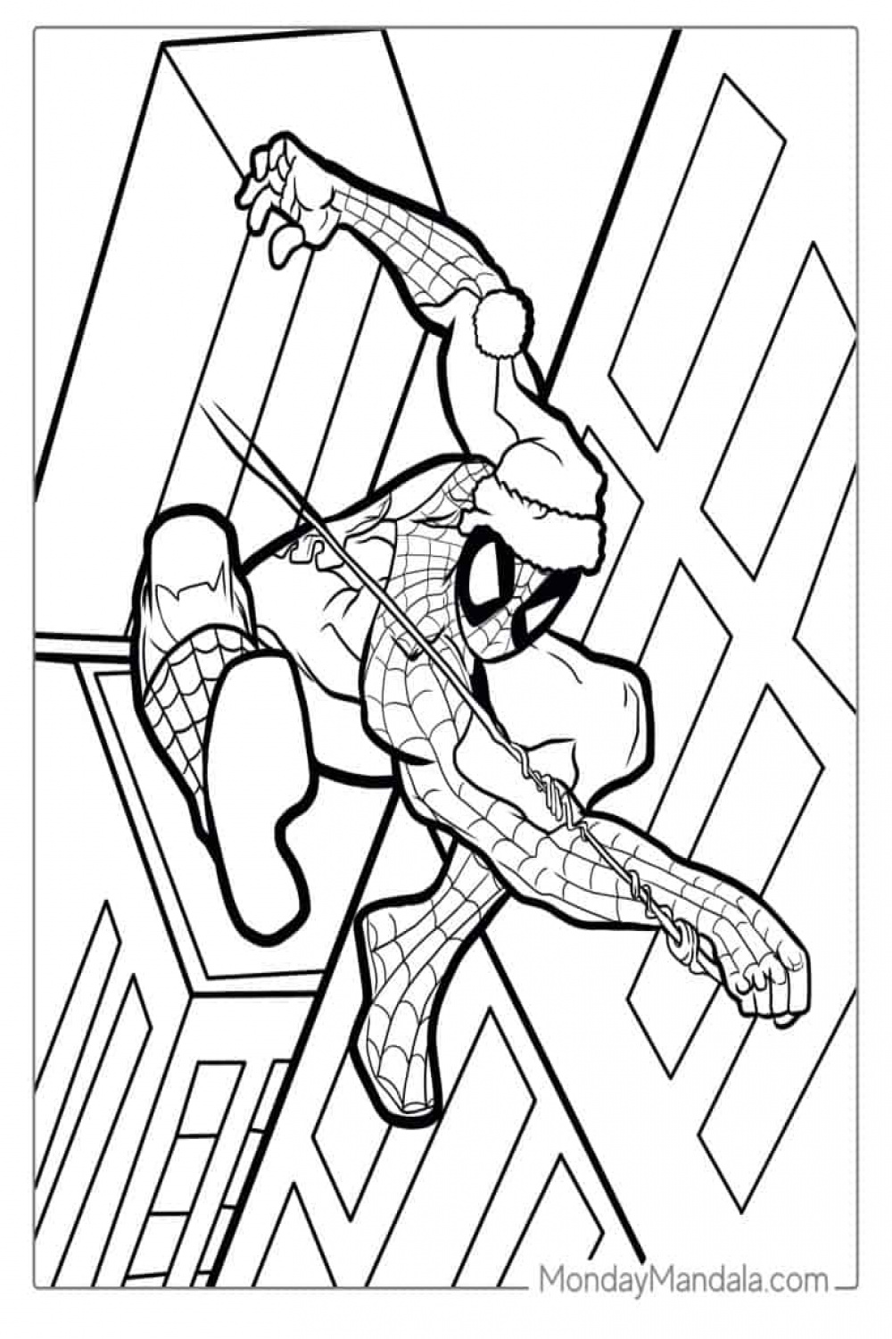 Spider-Man Coloring Pages (Free PDF Printables)