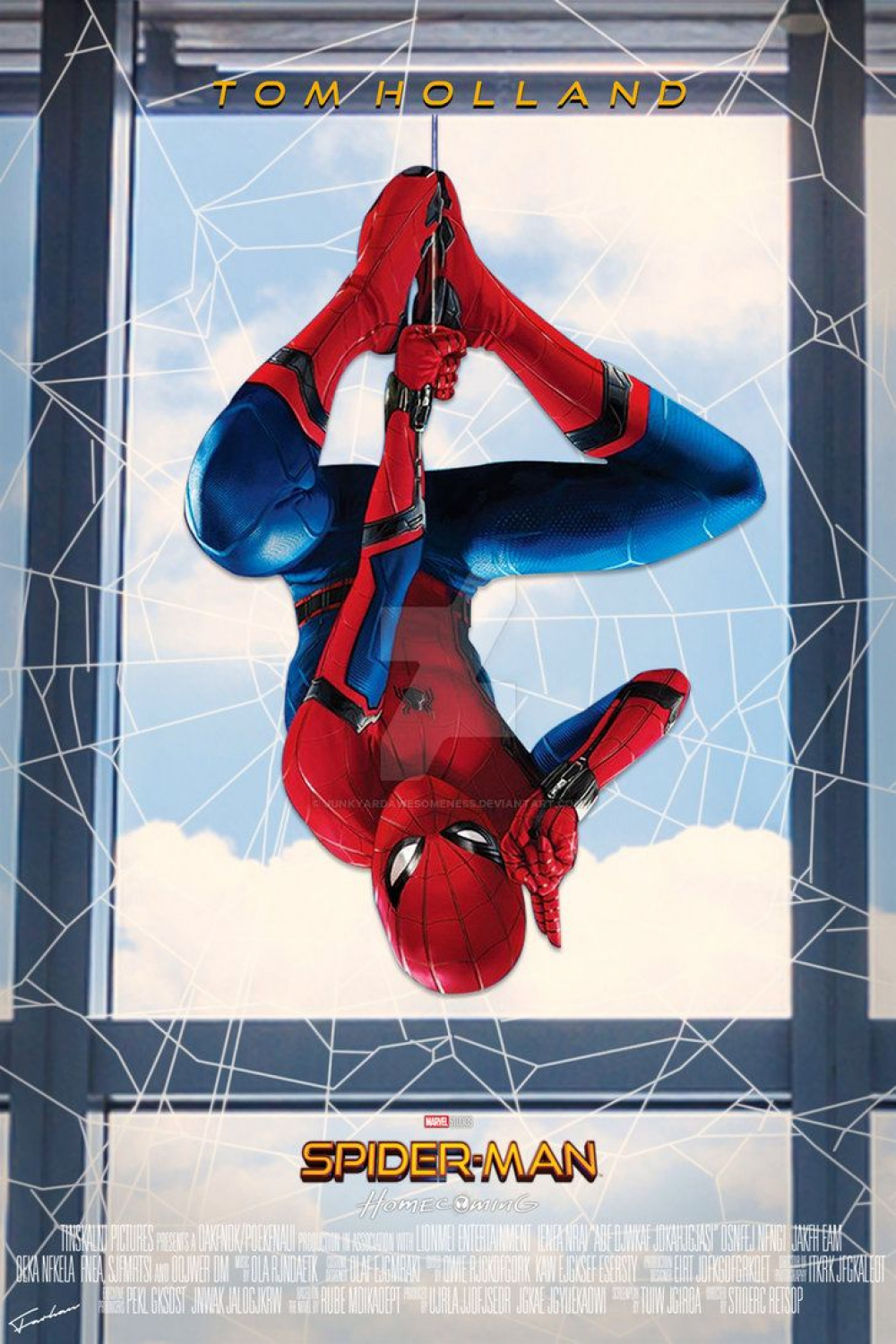 Spider-Man Homecoming Poster by JunkyardAwesomeness on