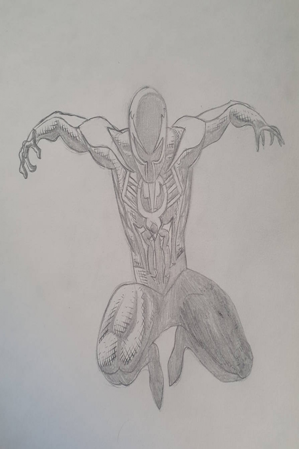 Spiderman  pencil sketch by IZComicart on DeviantArt