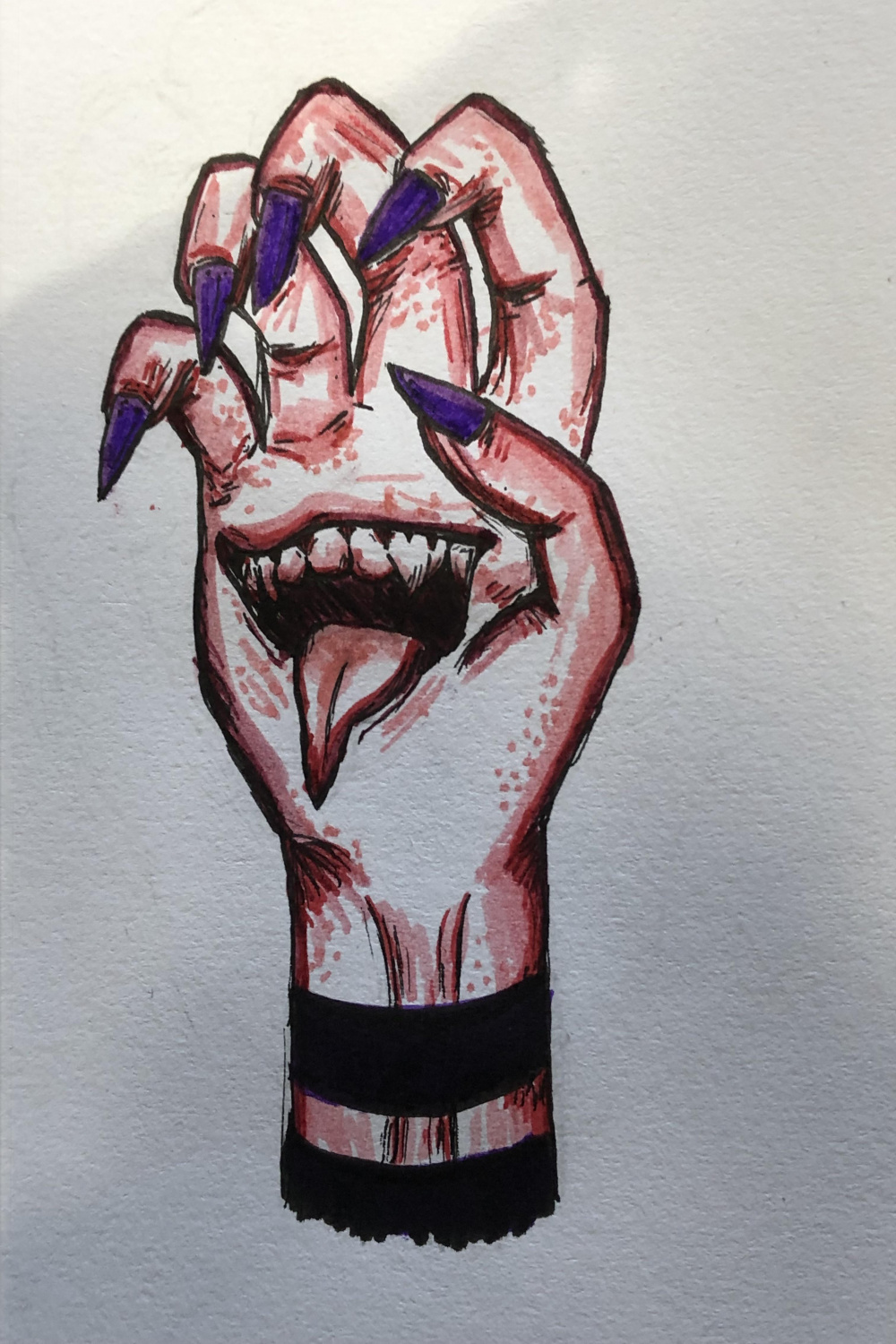 Sukuna Hand Drawing By My Younger Brother : r/JuJutsuKaisen