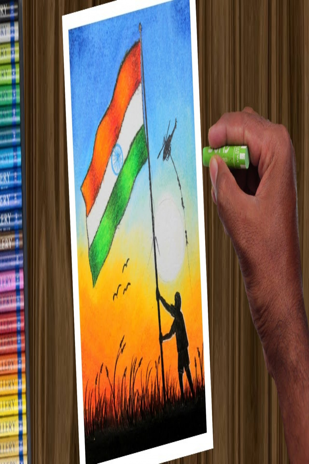 th Independence day easy drawing  Independence day special  th august  drawing for competition