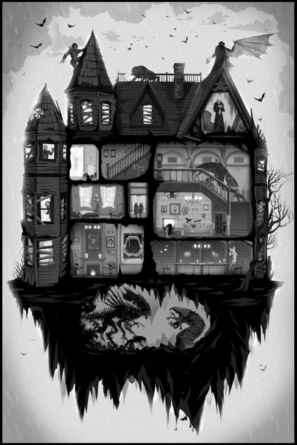 The Horror House by ChasingArtwork on DeviantArt  Horror house