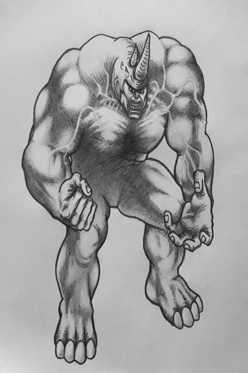 The Rhino from Spiderman drawing  Movie character drawings