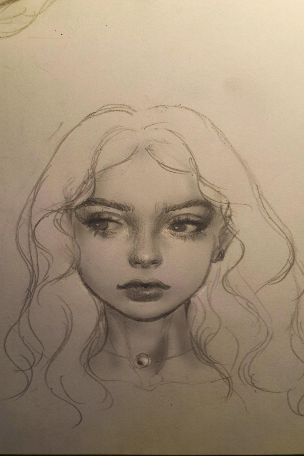 Tried to draw a unique face but it turns out to be typical lol : r