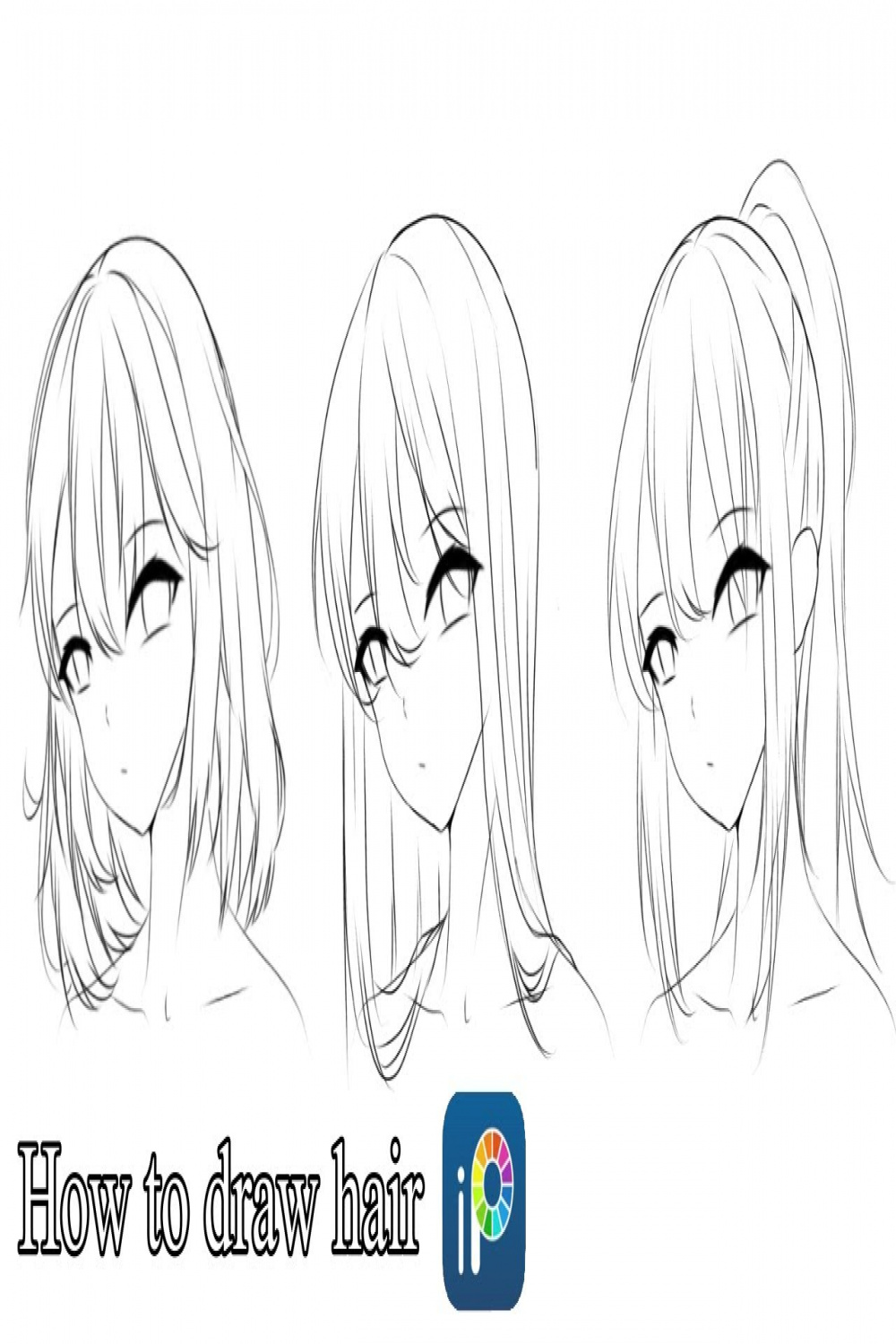 [Tutorial] How to draw hair with ibisPaint X