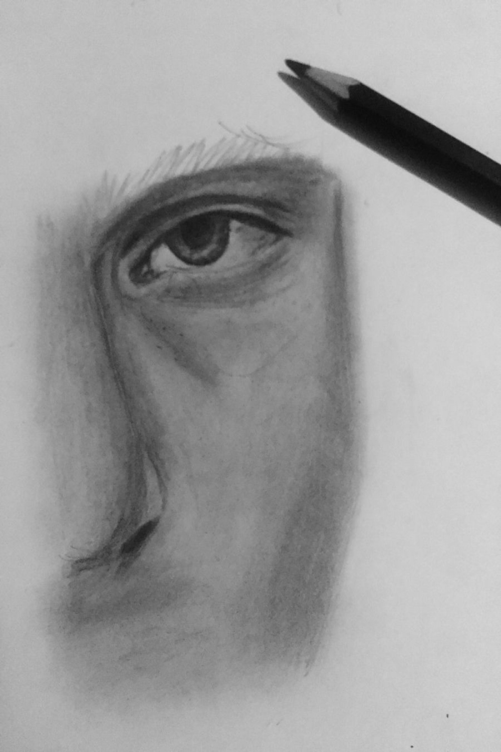 unfinished pencil drawing  Drawings, Pencil drawings, Unfinished