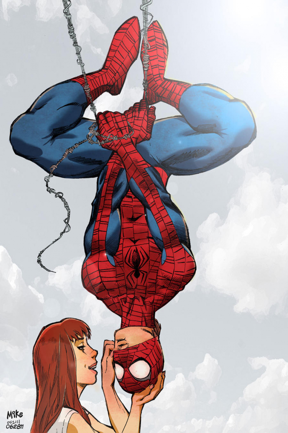 Upsidedown Kiss by MikeDimayuga on DeviantArt