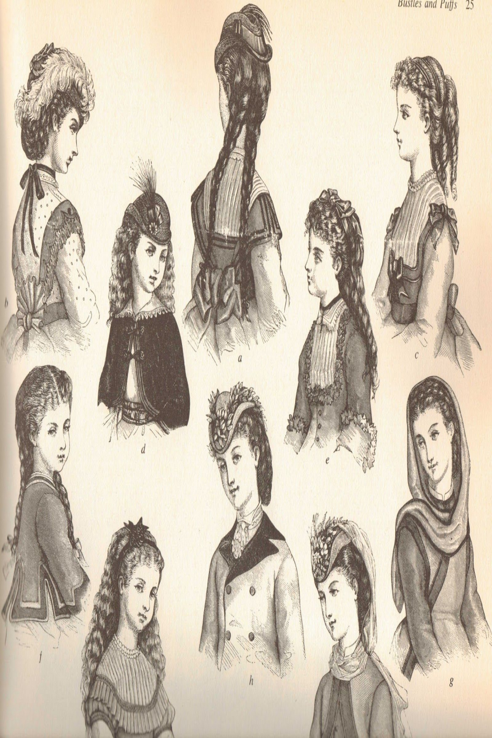 Victorian Nonsense: Victorian Hairstyles & tutorial  Victorian