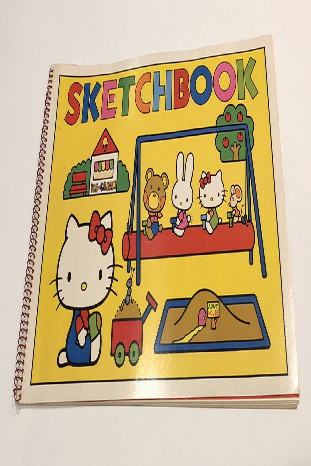 Vintage Sanrio Rare 💖 Hello Kitty Sketchbook Pad - Preowned  eBay