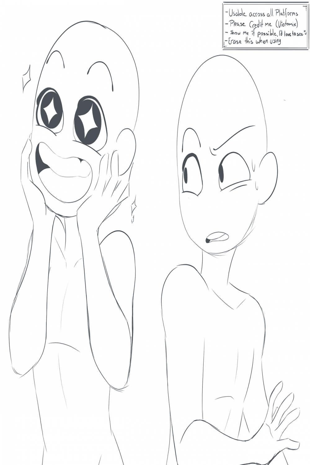 viotomix: “Please do show me, if you use this :) ”  Drawing base