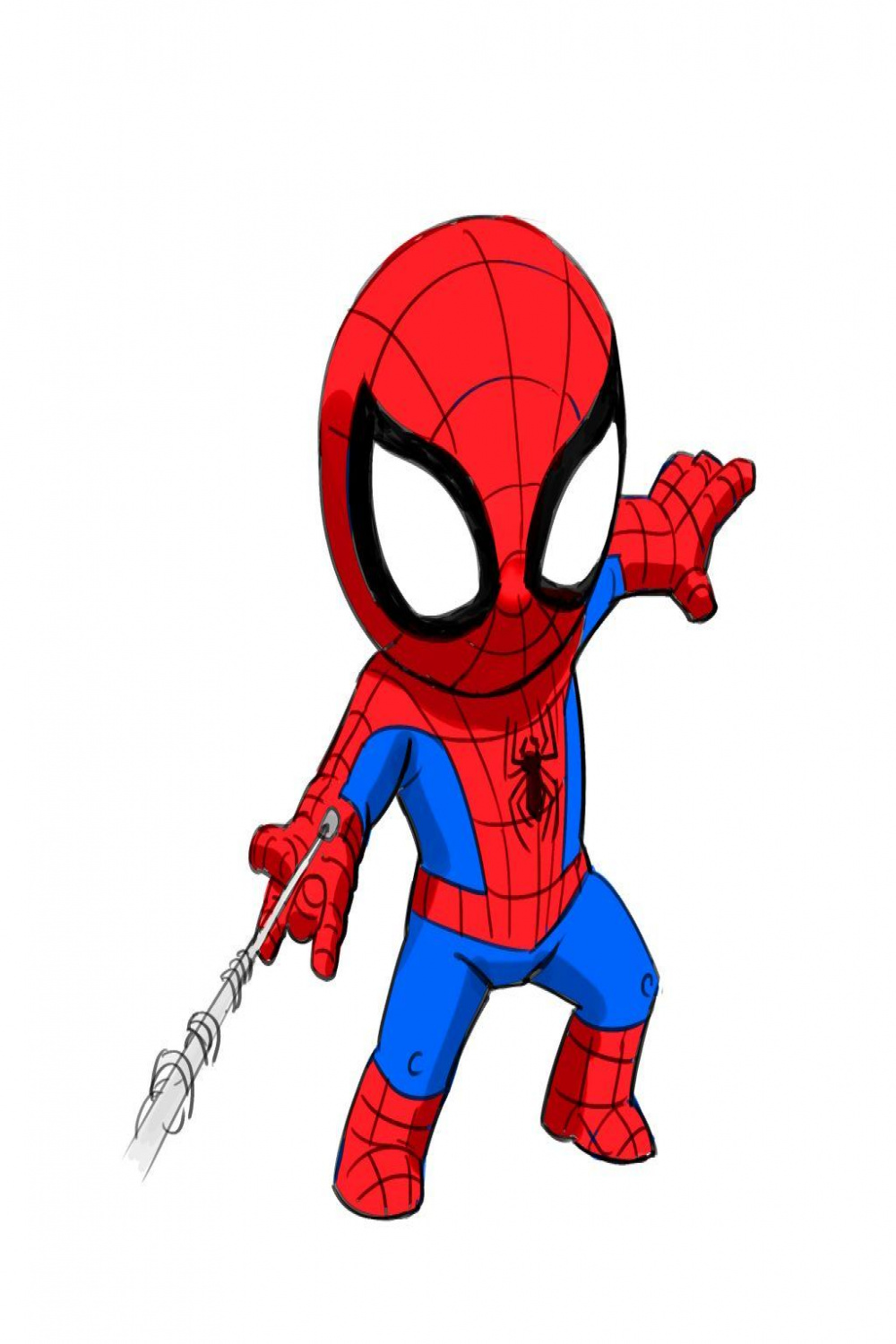 Ways to Draw Spiderman - Improveyourdrawings