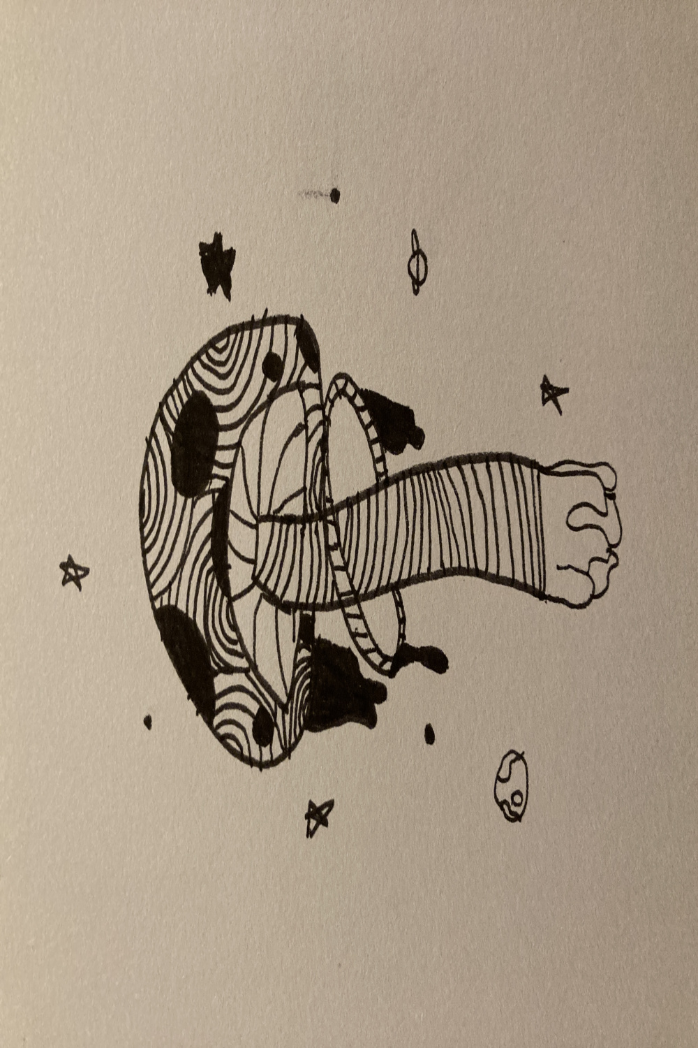 Weirdcore mushroom doodle by izziOxO on DeviantArt