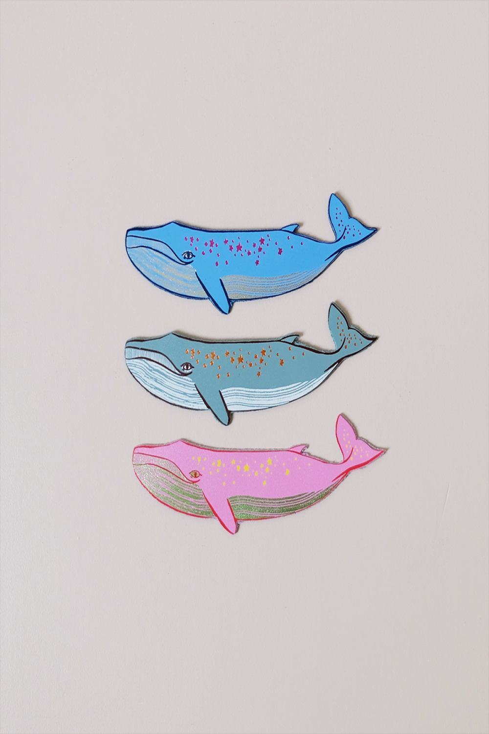 Whale Bookmark – Holliday