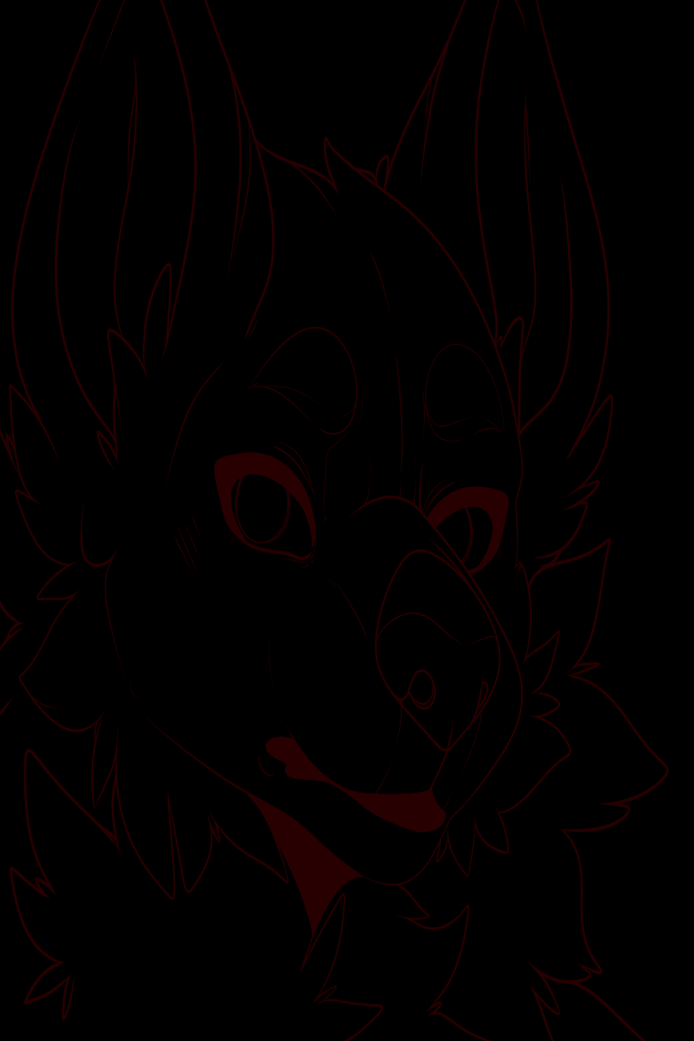 Wolf Icon [Base] by Mothsome on DeviantArt