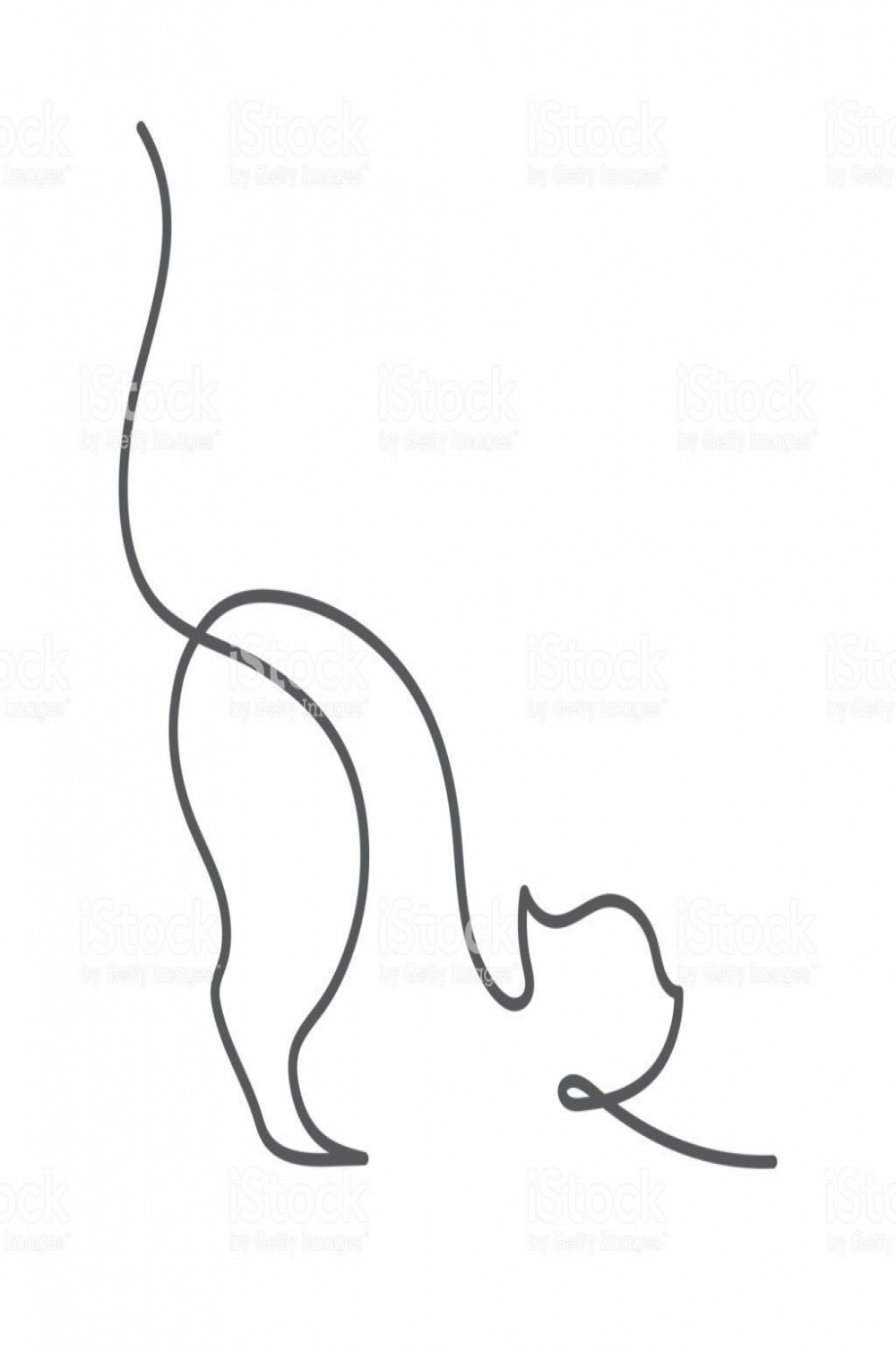 x Random Cat Line Drawing Clip Art  Minimalist cat tattoo