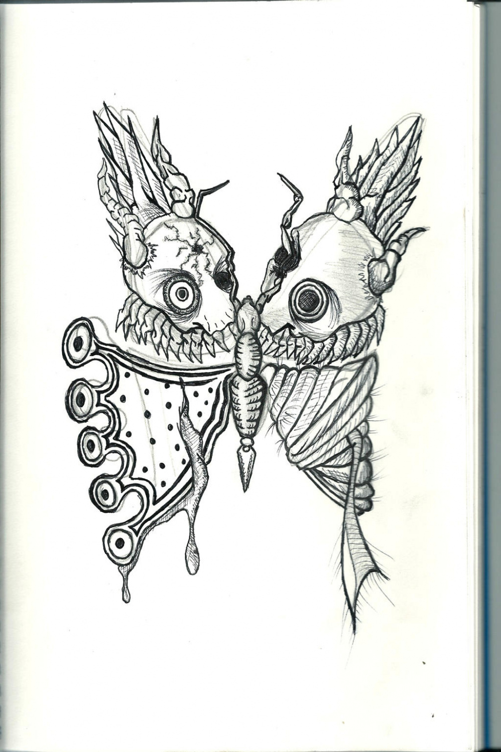 Zombie butterfly by JohnOddity on DeviantArt