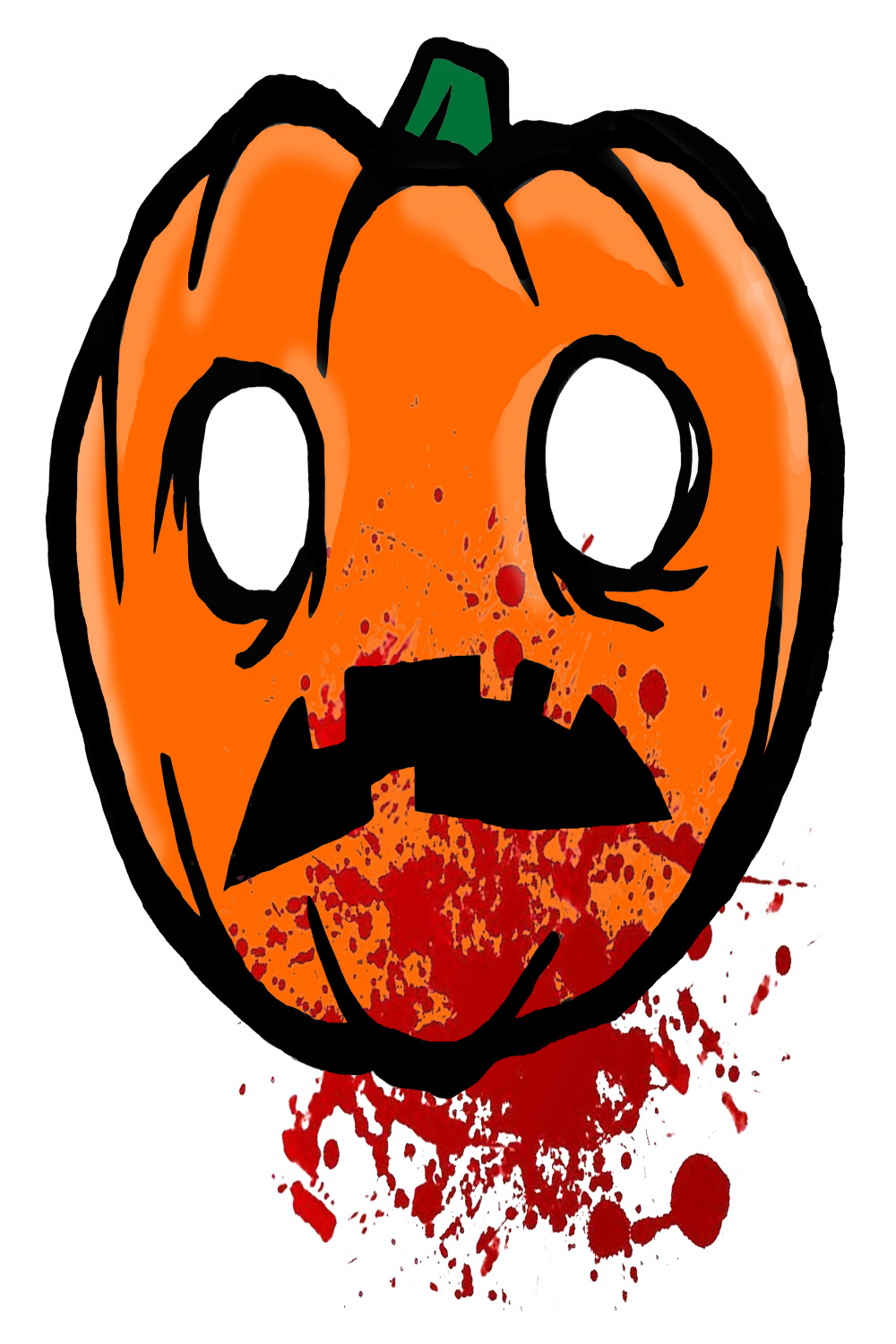 zombie pumpkin by trentjacobsart on DeviantArt