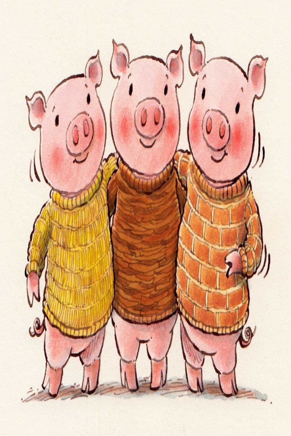 Another pic for Daily Doodle  The Three Little Pigs