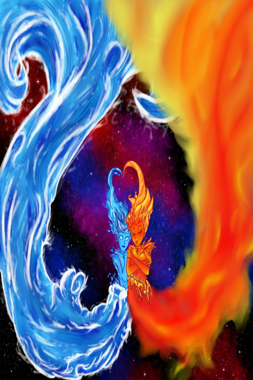 ArtStation - For the Love of Fire and Water