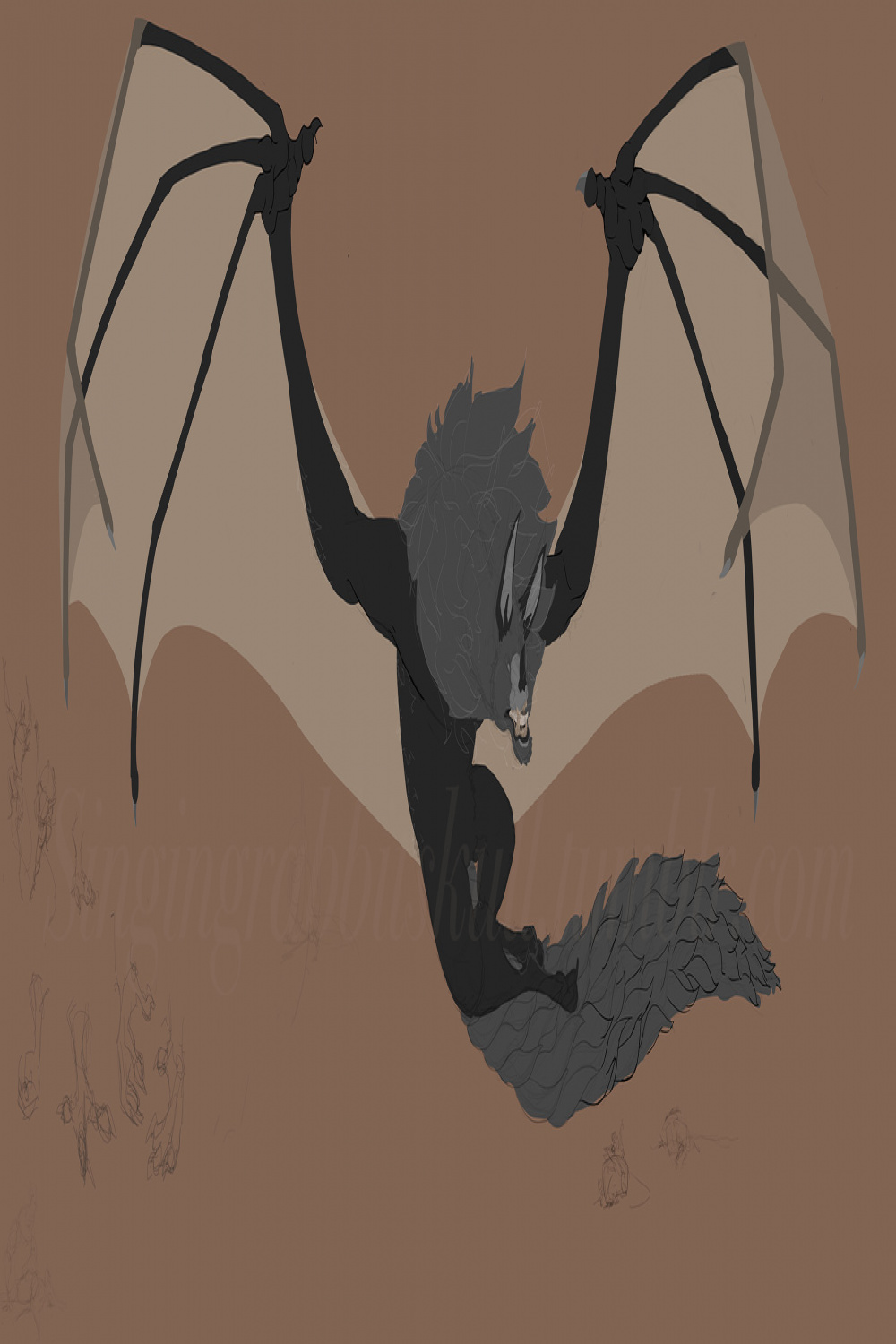 ArtStation - Giant bat