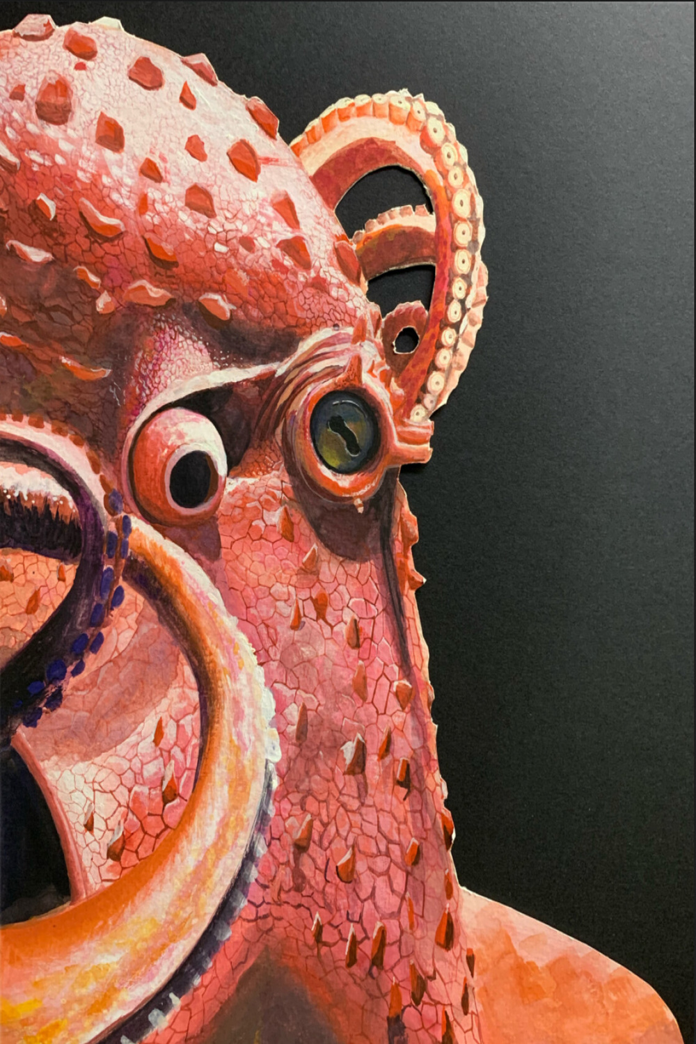 ArtStation - Octopus (gouache)