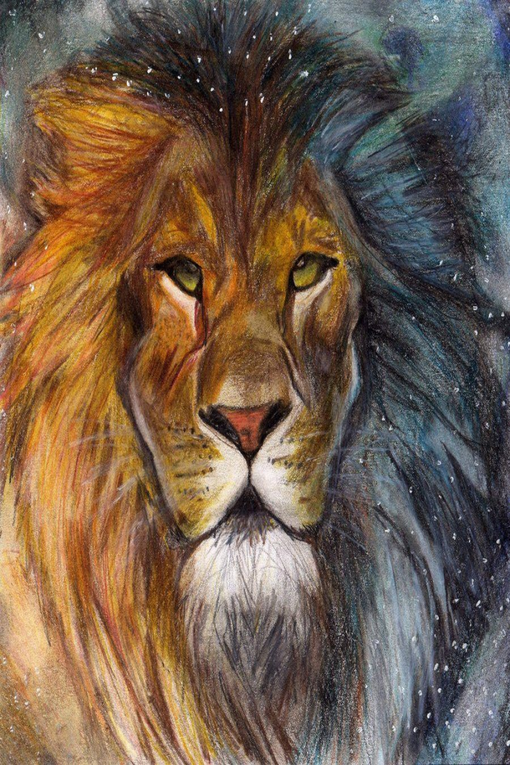 Aslan-narnia  Pintura de leão, Tatuagem de leão, Imagem deus