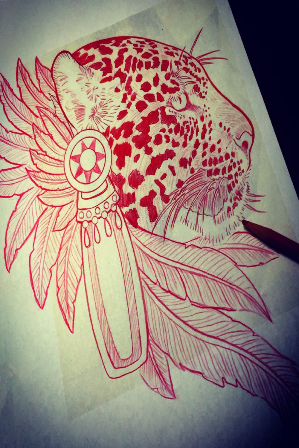 Aztec jaguar drawing  Jaguar tattoo, Mayan tattoos, Aztec tattoo