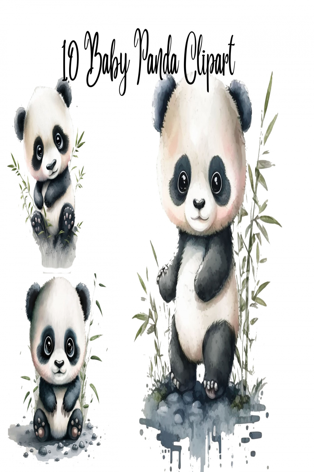Baby Panda Clipart, cute panda,baby panda, panda bear clipart
