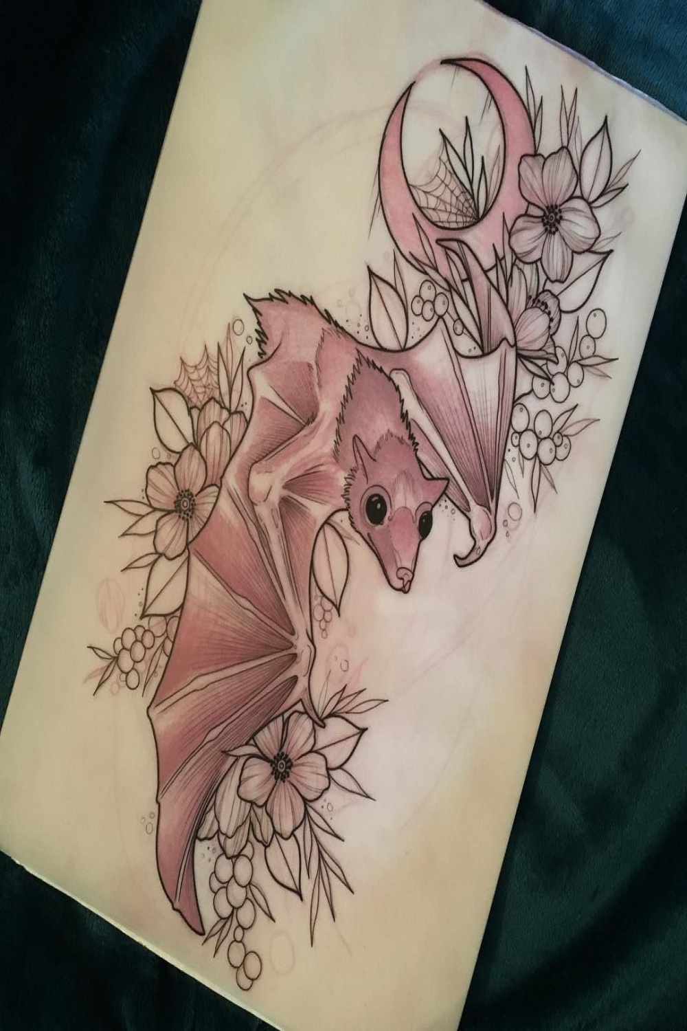 Bats neo traditional  Body art tattoos, Traditional tattoo