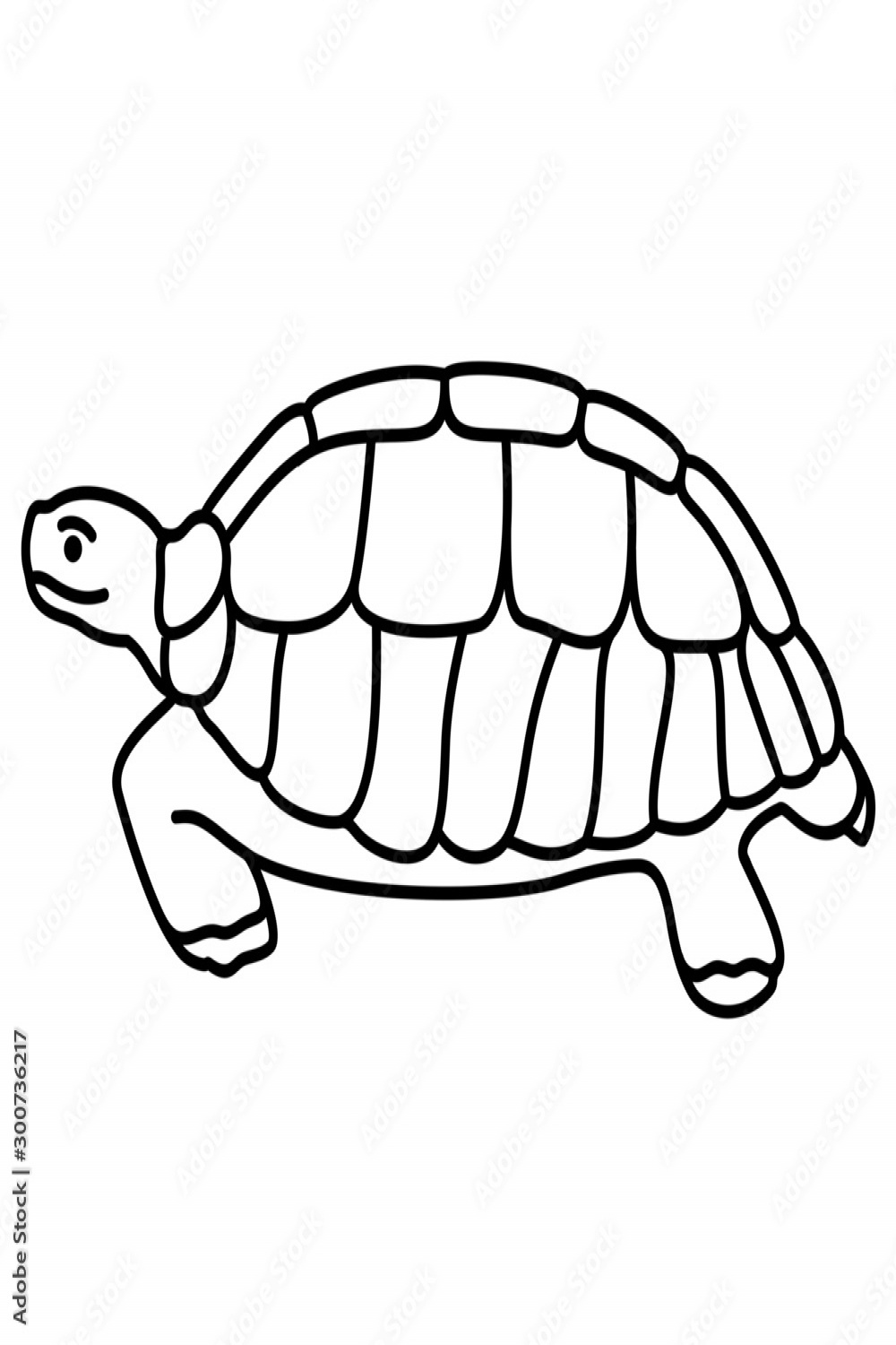 Big turtle Stock Vector  Adobe Stock