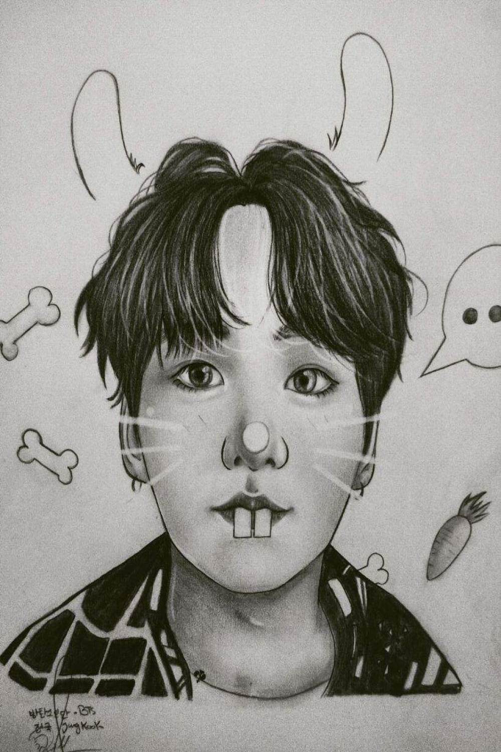 Bunny jk fanart  ARMY