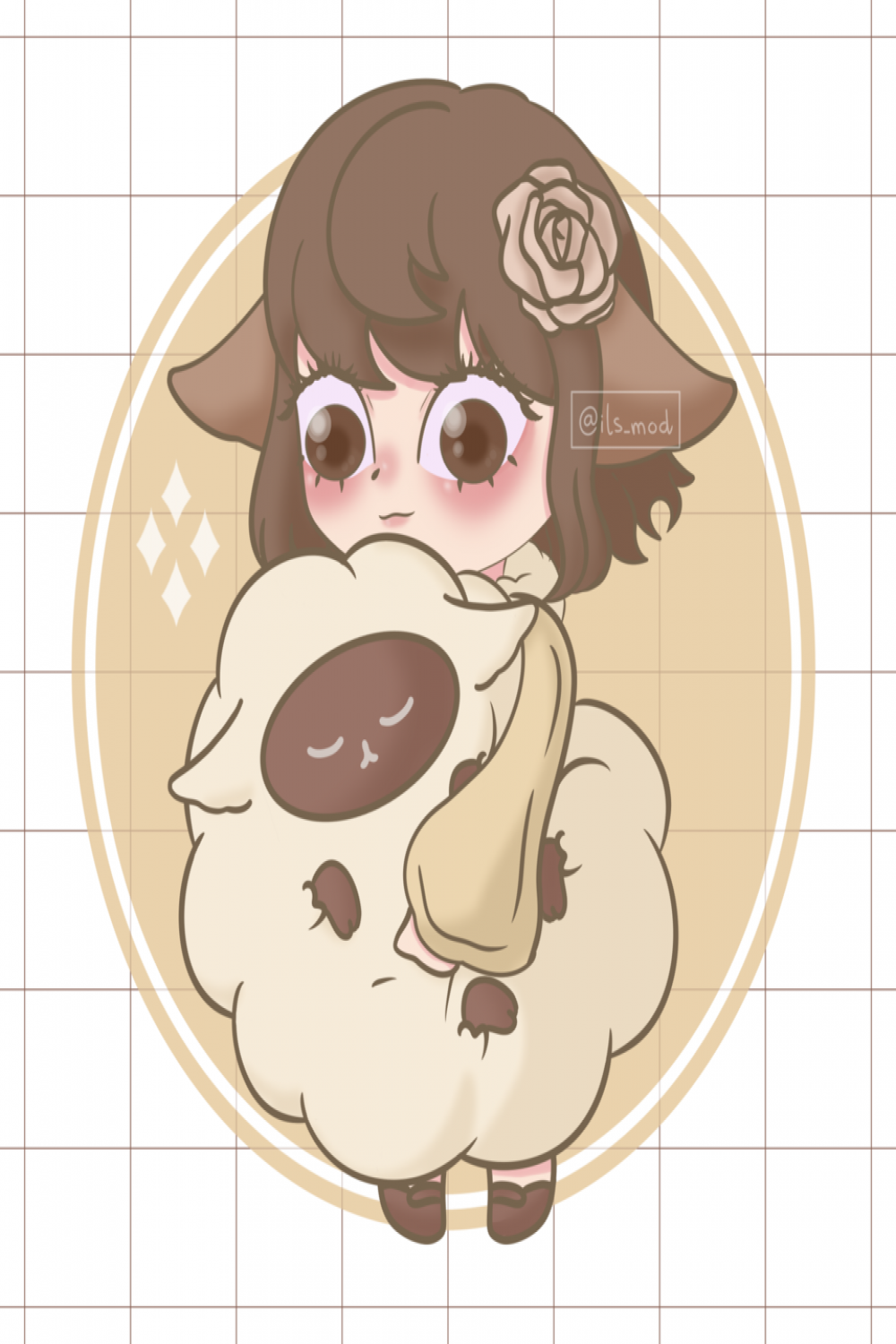 Chibi Sheep Girl Mod - Illustrations ART street