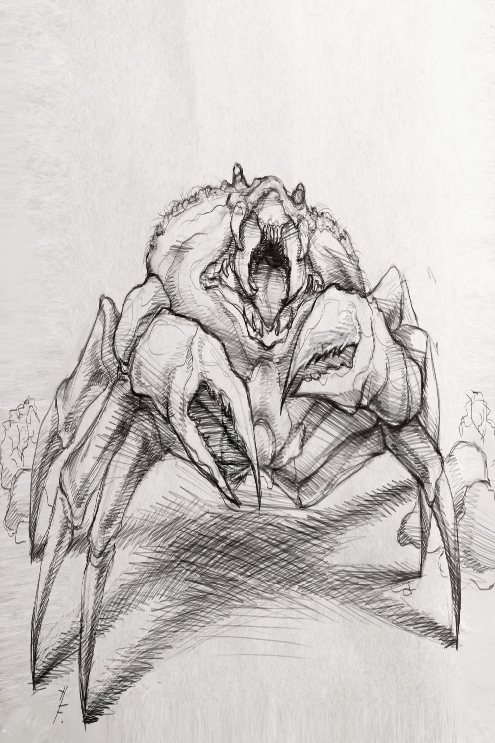 Commission: Monster crab by Azazel-Al-Khalifa on DeviantArt
