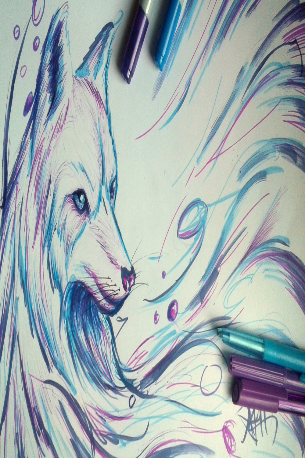 Cool wolf by AMusoke on DeviantArt