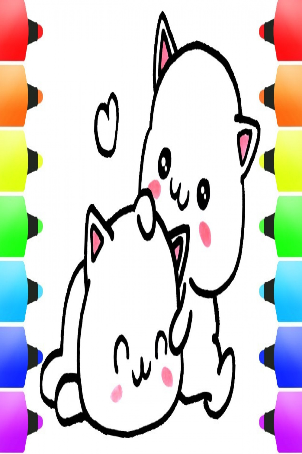 CUTE CATS VIDEO! Cute Cats Drawings for Valentine