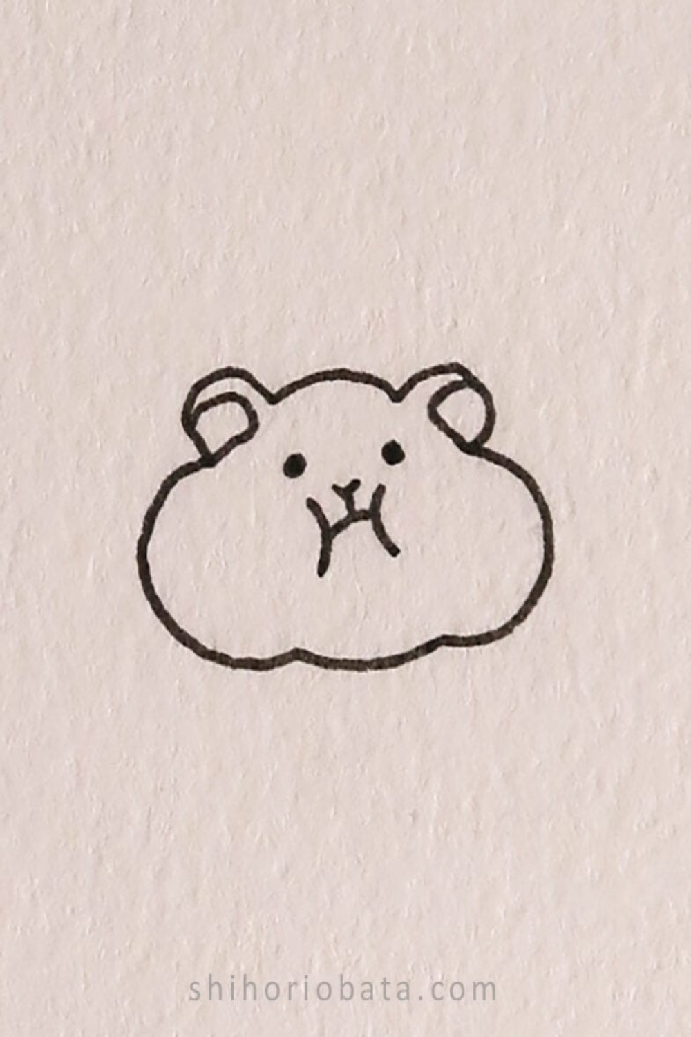 Cute Easy Hamster Drawing Ideas