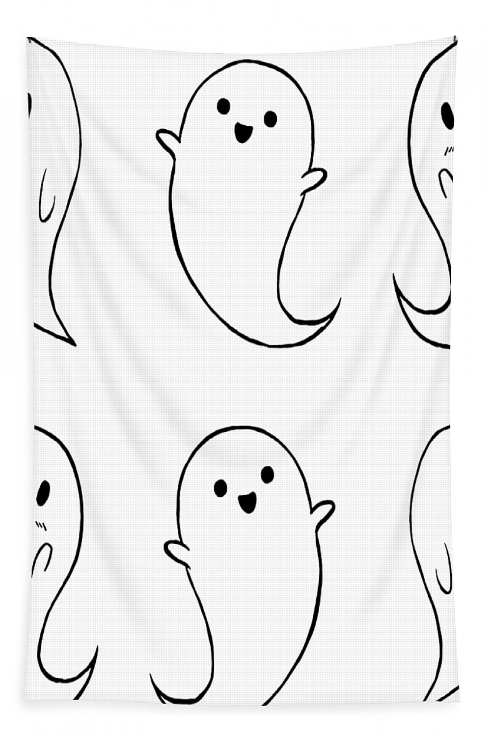 Cute Ghost Tapestry