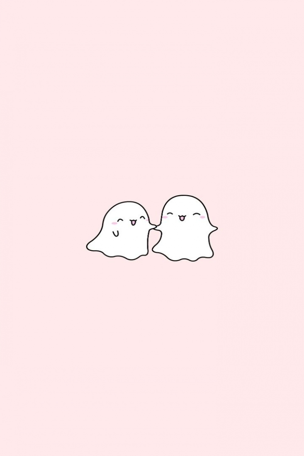 Cute ghost wallpaper  Cute doodle art, Mini canvas art, Cute doodles