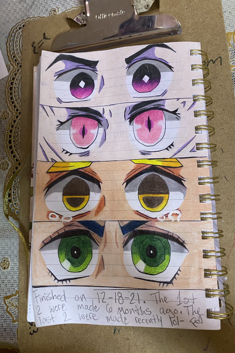 Demon Slayer Eye Drawing // Anime by FarahArtStudios on DeviantArt