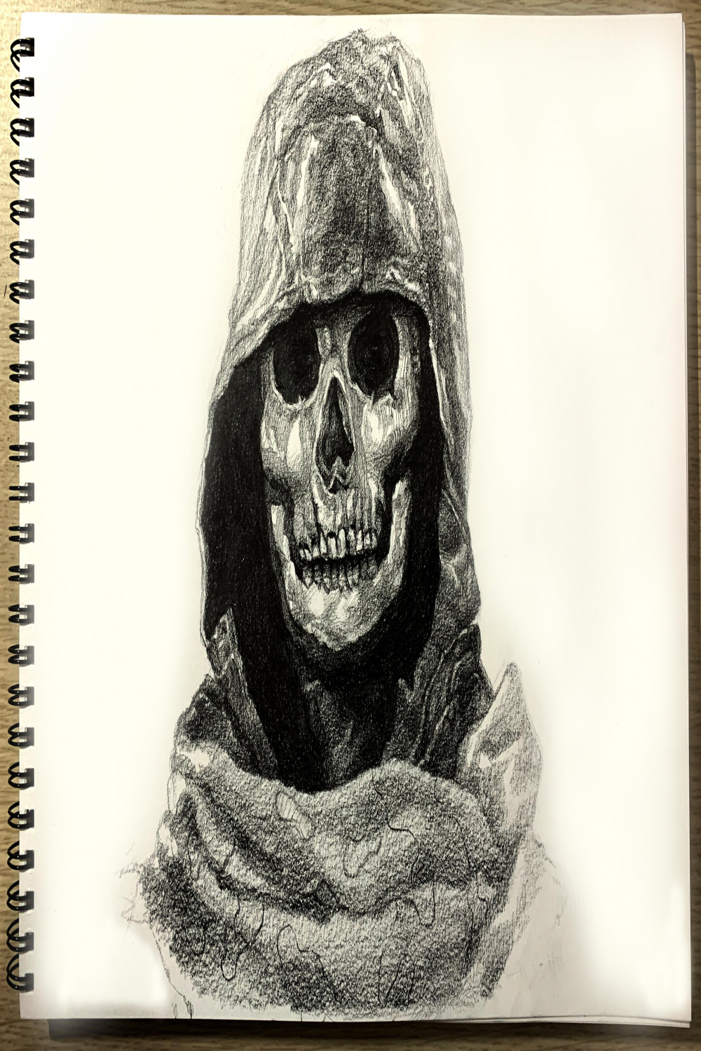 Drawing Ghost with pencil💀🤳 : r/modernwarfare