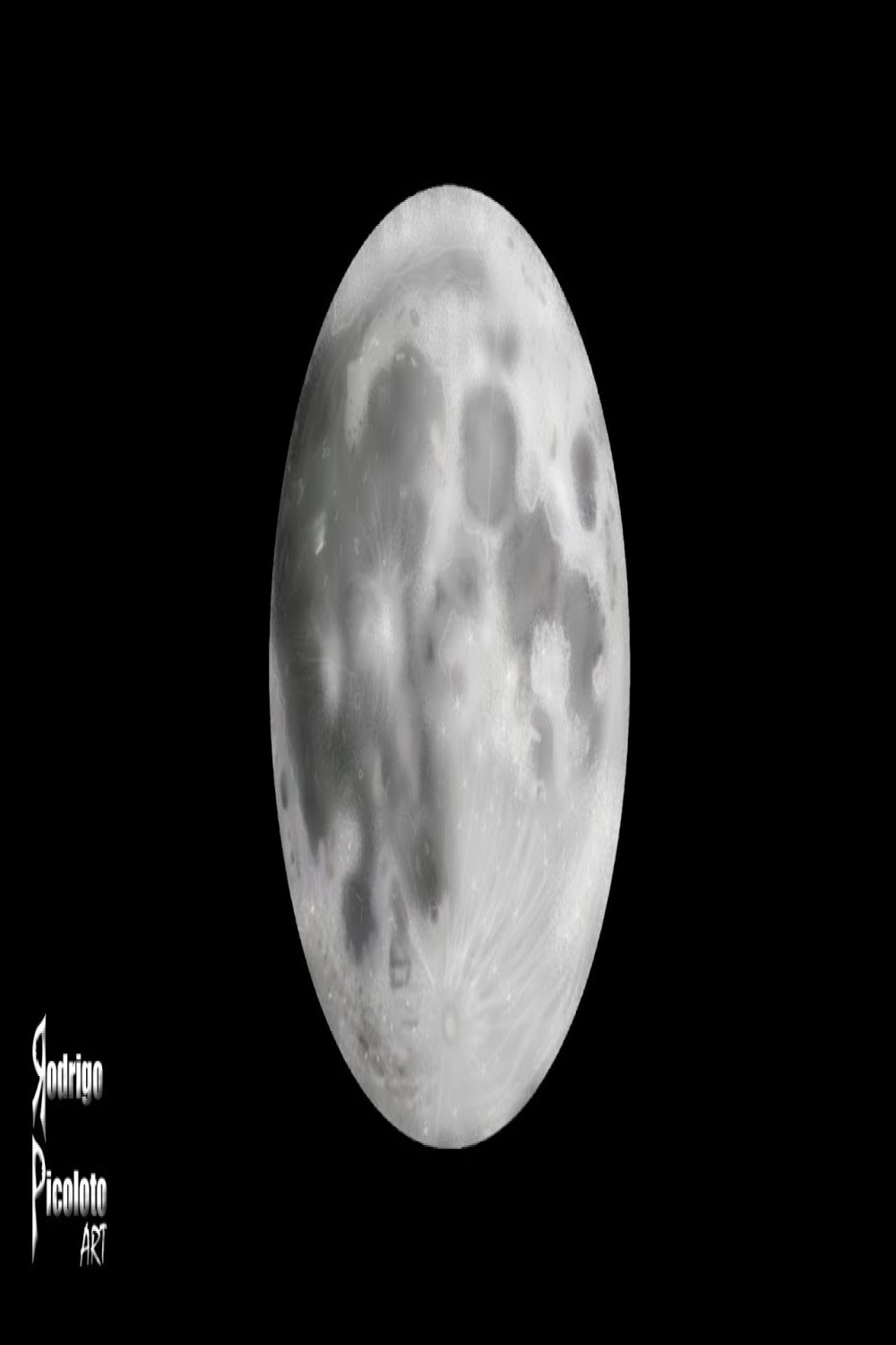 Drawing Moon 🌑  Photoshop