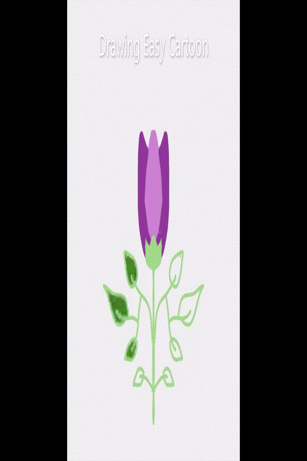 Drawing Pretty Purple Flower in IBIS PAINT X  Flower drawing