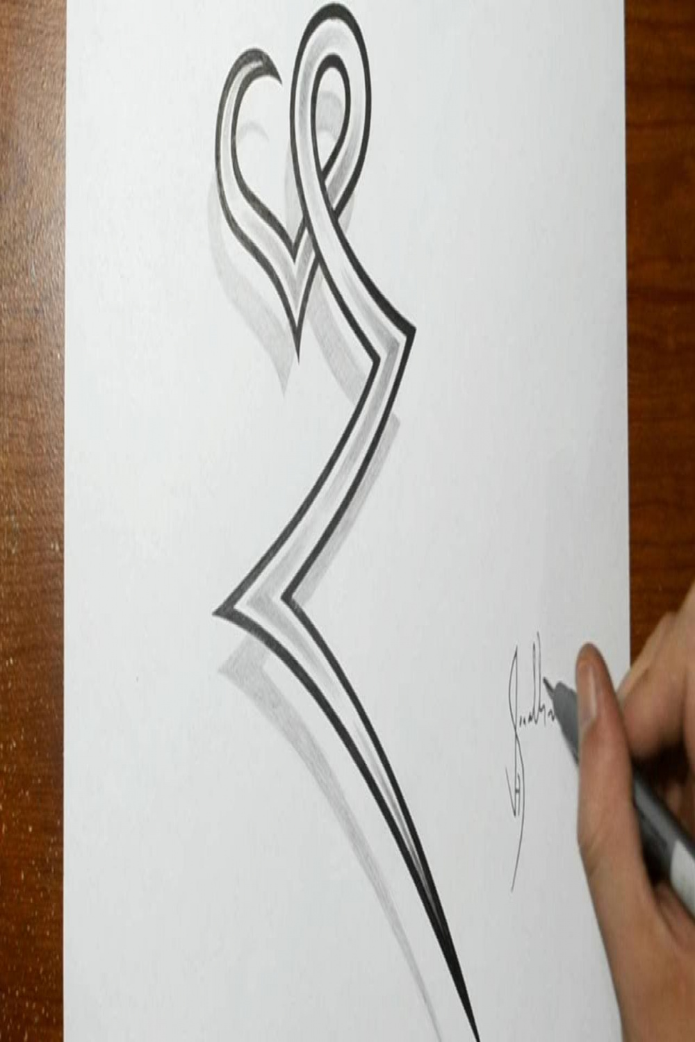 Drawing the Letter Z combined with a Heart - Tattoo Ideas  Tattoo  lettering, Tattoo lettering design, Z tattoo