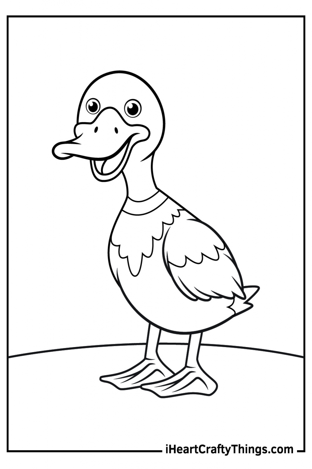 Duck Coloring Pages (% Free Printables)