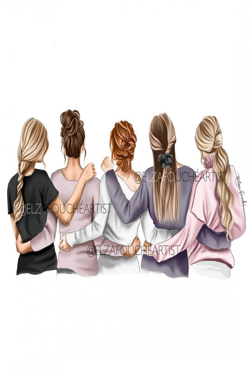 ELZA FOUCHÉ ARTIST ©️ on Instagram: “Tag your gals! Does this