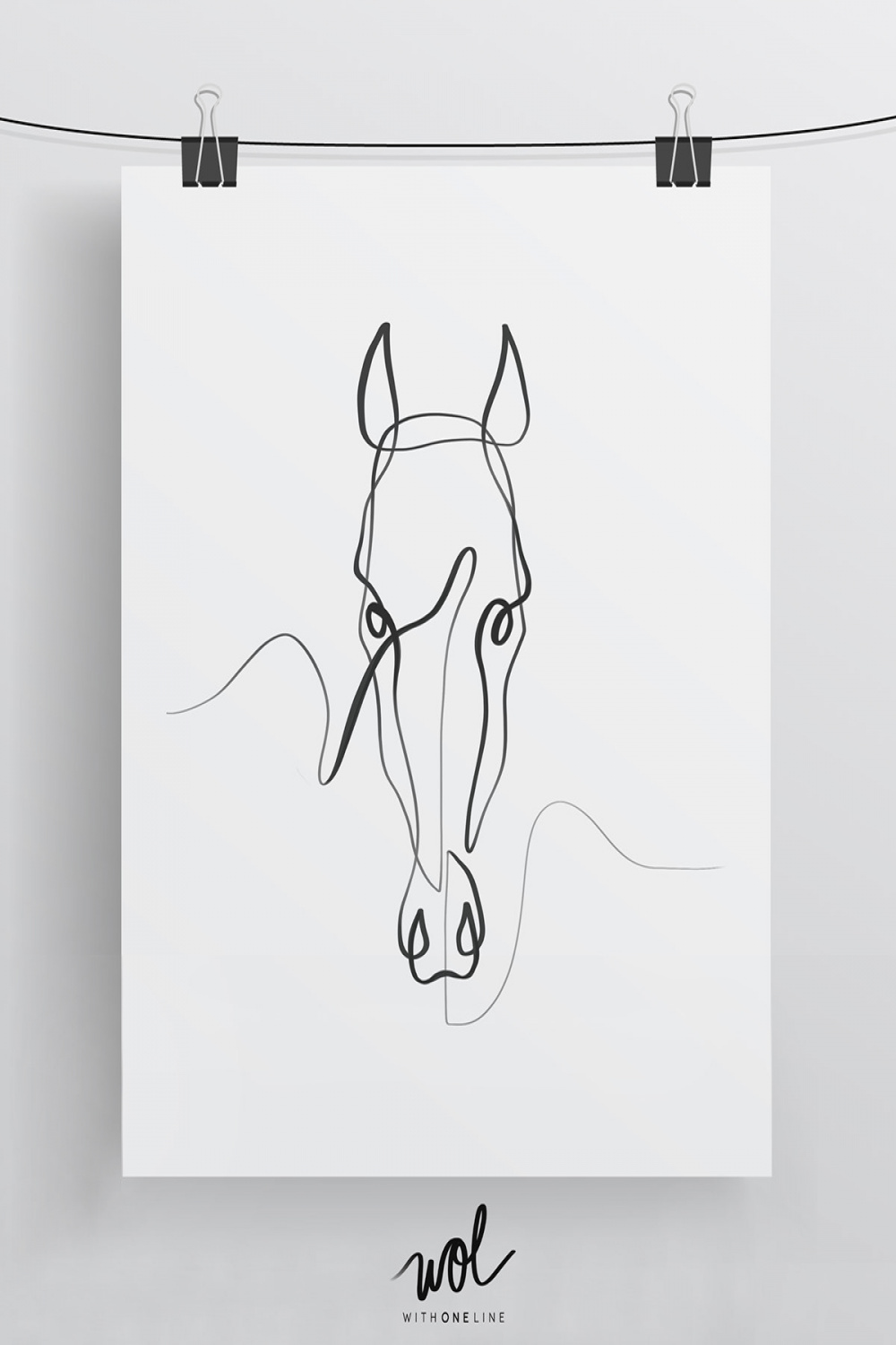 Equine With One Line  Part  auf Behance