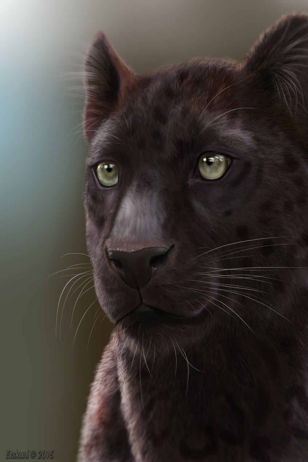 Etskuni Art - Black Jaguar