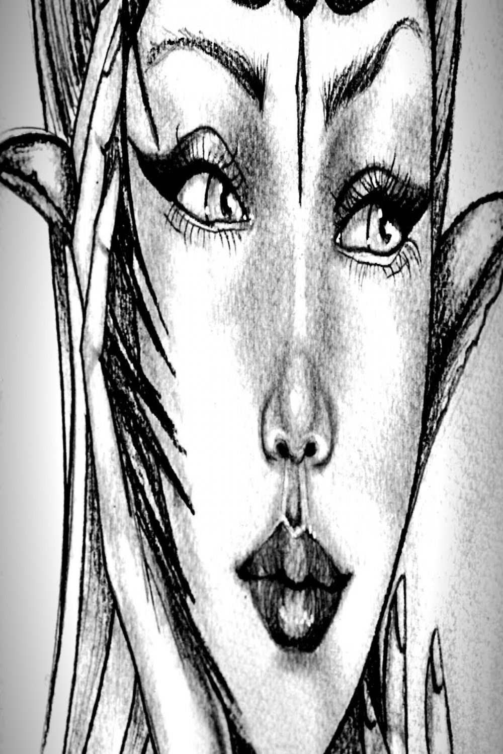 Face Drawing Practice: How I Draw & Shade a Fairy in Pencil ✍