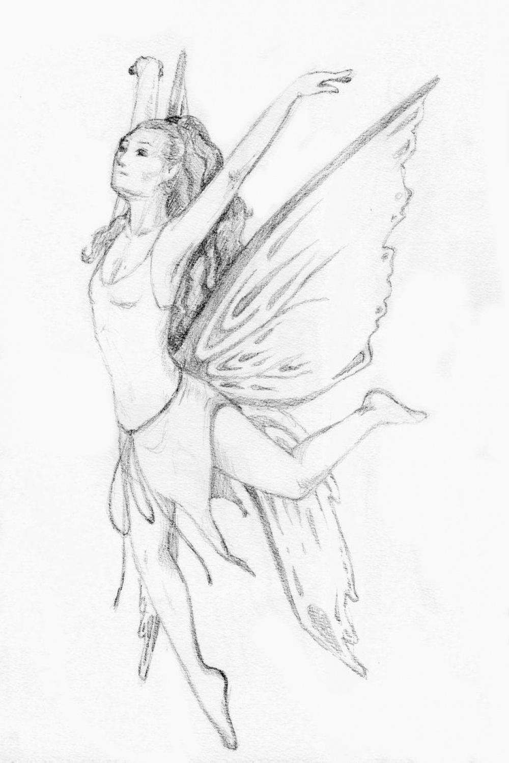 Flying fairy  Ideen für tattoos, Engel, Körper