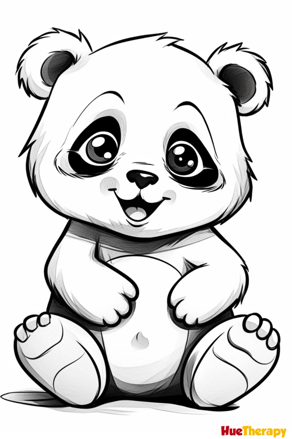 Free Printable Panda Coloring Pages for Kids in   Easy